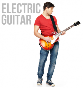 electric guitar lesson ad